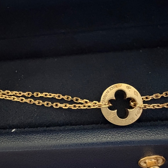 Louis Vuitton Empreinte Chain Bracelet, 18kYellow Gold - Picture 6 of 9